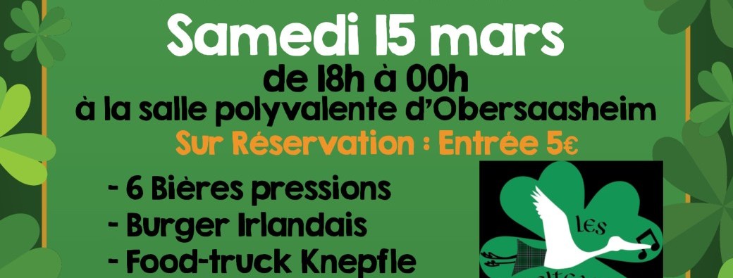 Soirée Saint-Patrick