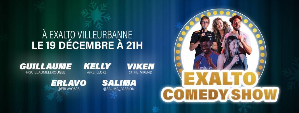 Soirée Stand-up - Exalto Villeurbanne