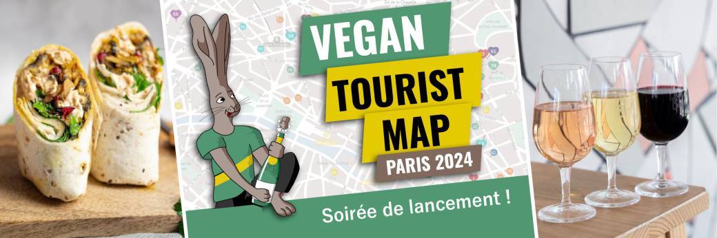 Soirée Vegan Tourist Map 2024
