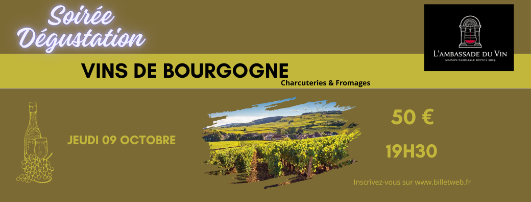 Soirée Vins de Bourgogne