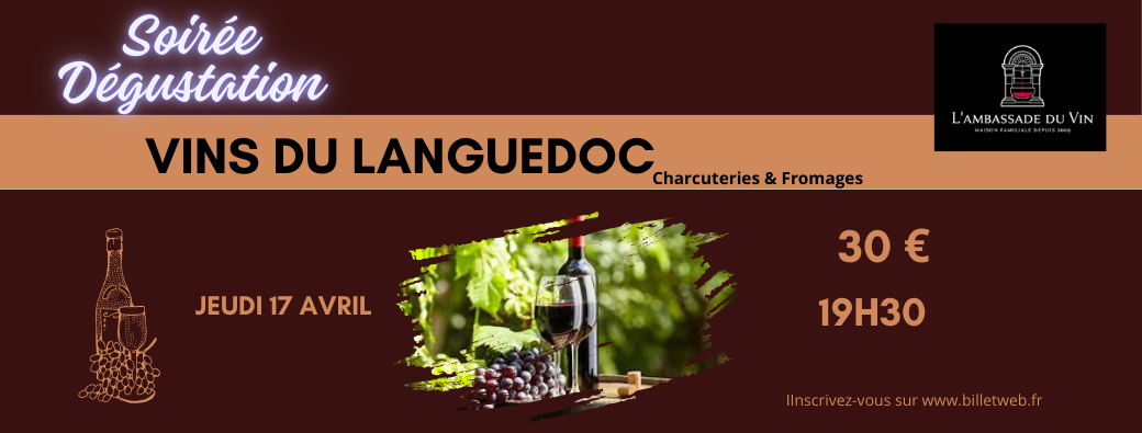 Soirée Vins du Languedoc