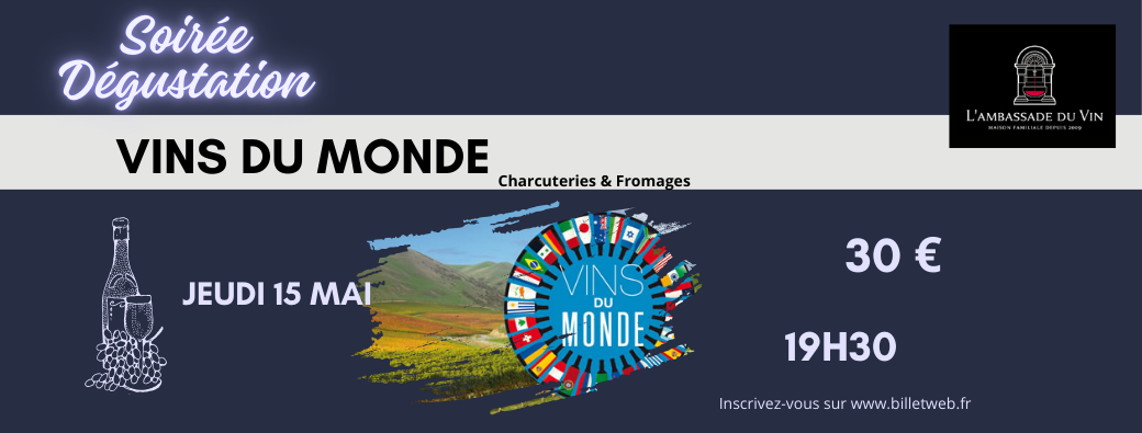 Soirée Vins du monde