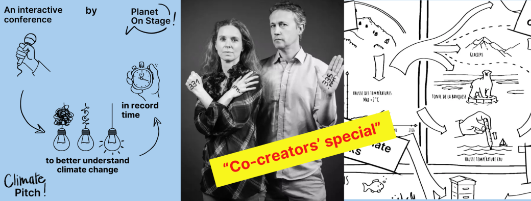 Co-creators' special session : The Climate Pitch, new version!