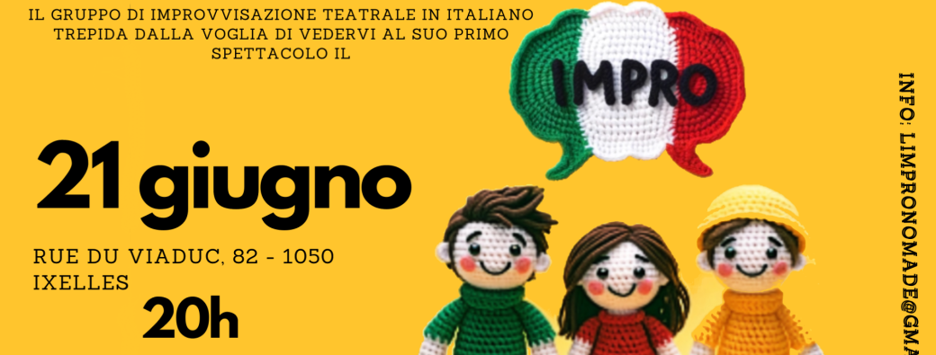 Spettacolo di improvvisazione teatrale in italiano