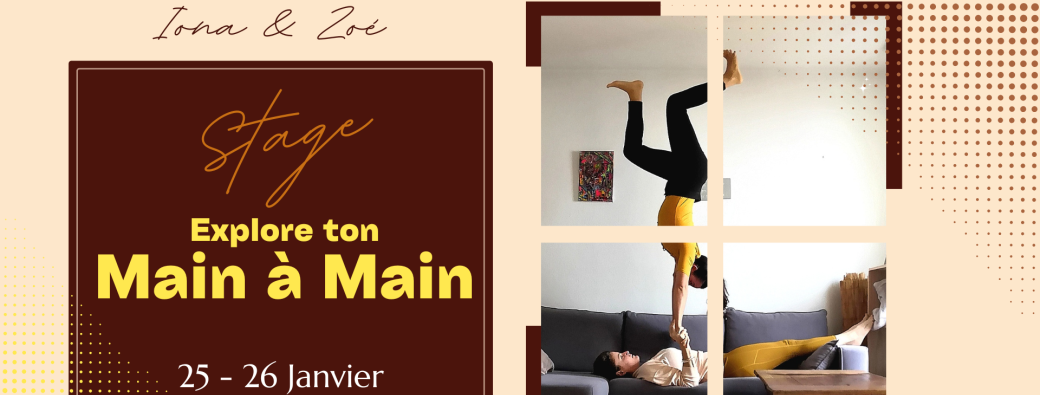 Stage Acroyoga - Main à Main