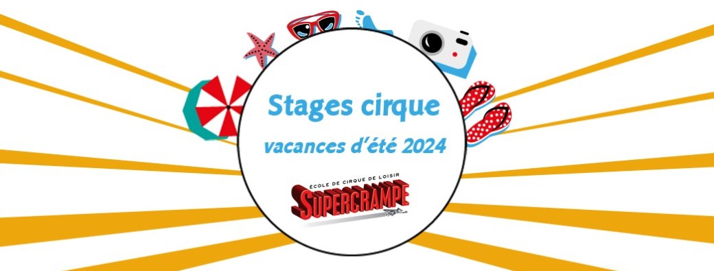 Stage cirque du 05 au 09 août