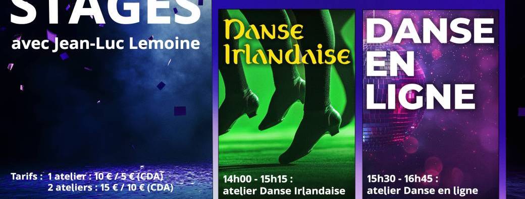 Stage Danse en ligne - Dimanche 23 mars