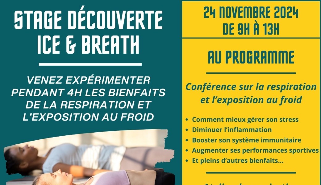 STAGE DECOUVERTE ICE & BREATH 24/11/24