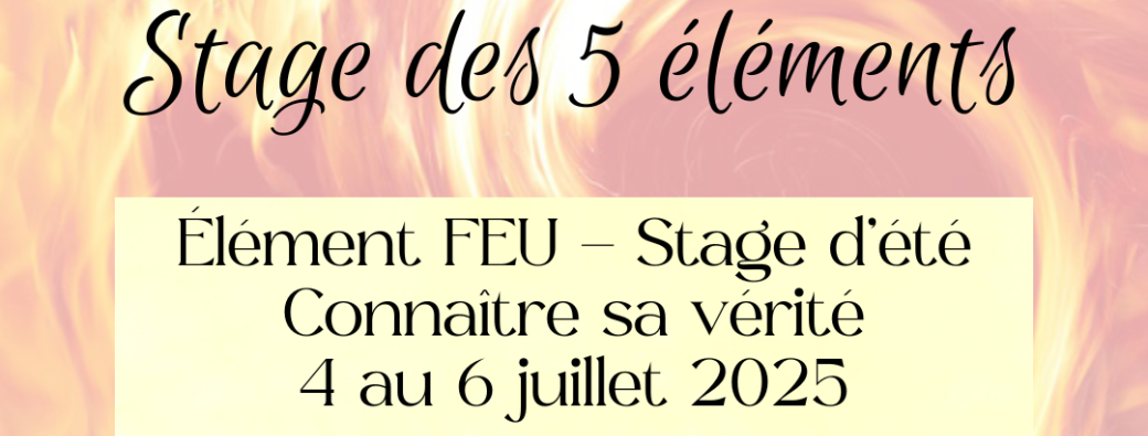 Stage FEU - Connaitre sa vérité