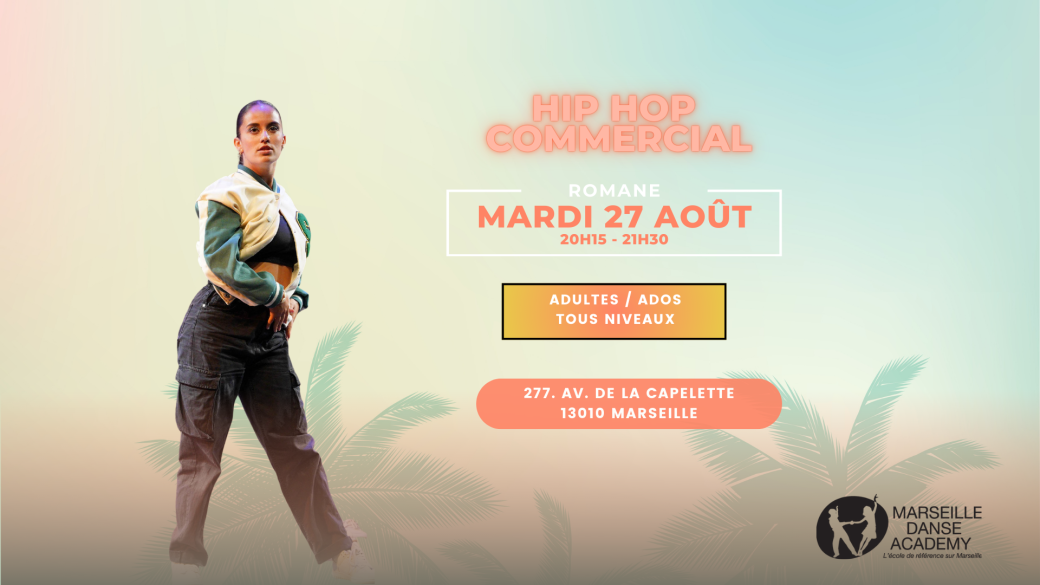 Stage : Hip Hop Commercial avec Romane