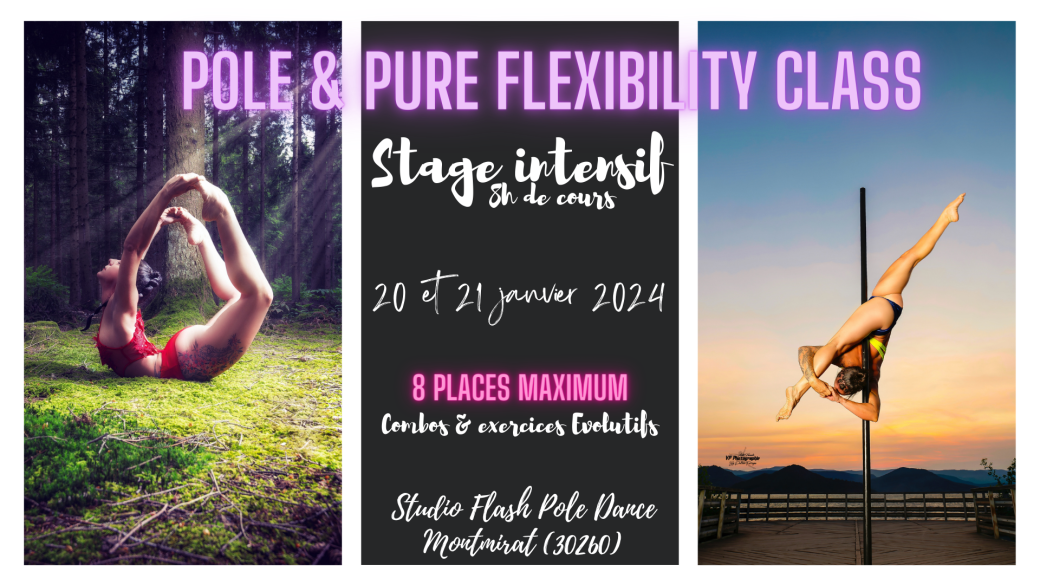 Stage intensif Pole Dance & Pure Flexibility Class