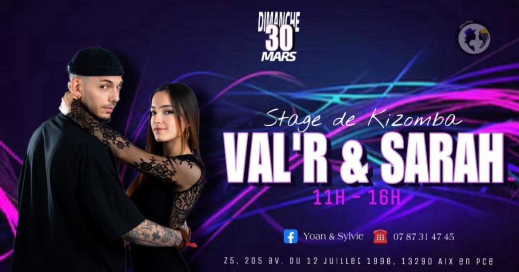 Stage Kizomba VAL'R & SARAH