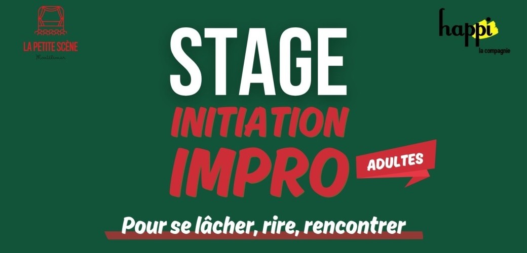 Stage initiation impro adultes - Mai 2024