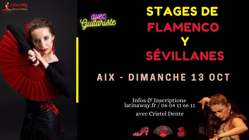 Stages Sévillanes & Flamenco - 13/10/2024