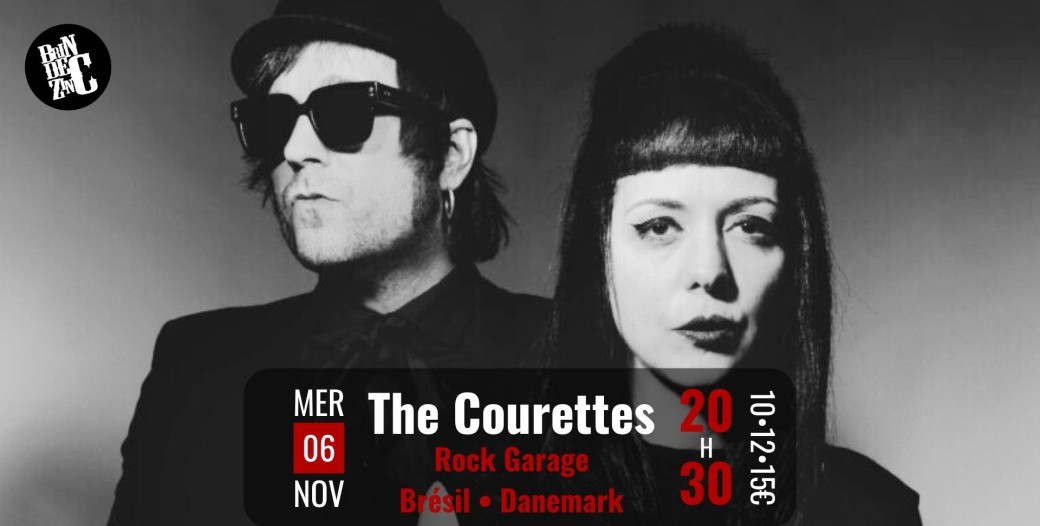 The Courettes (Rock Garage • Brésil • Danemark)