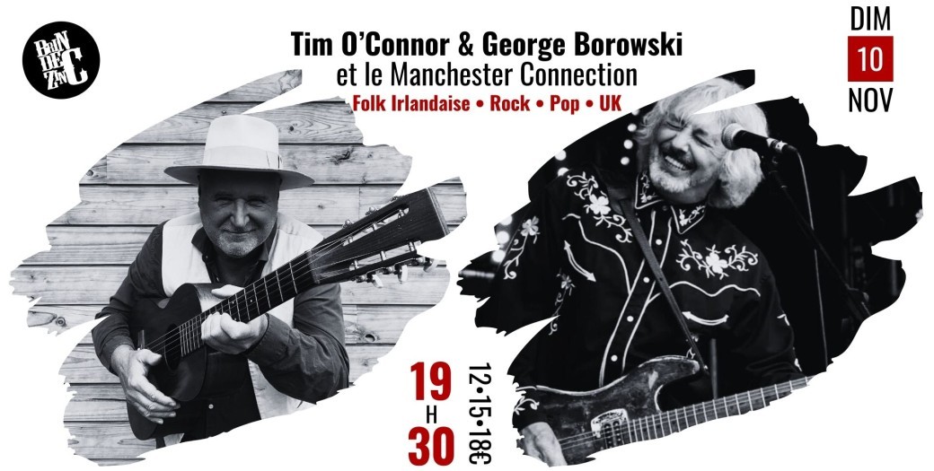 Tim O’Connor & George Borowski (Folk Irlandaise • Rock • Pop • UK)