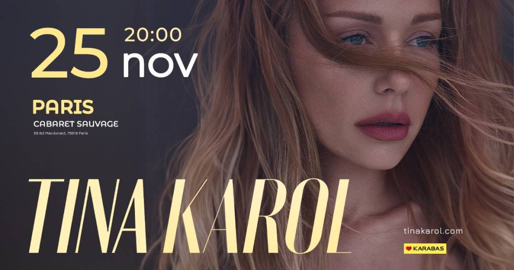 TINA KAROL - concert à Paris