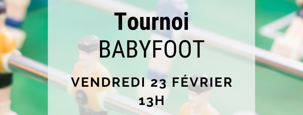 Tournoi de Baby-foot