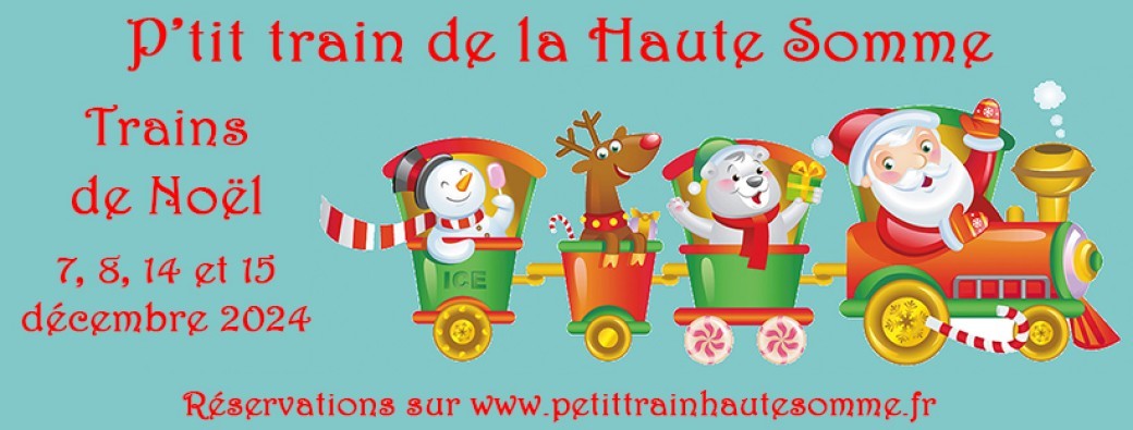 Trains de Noël