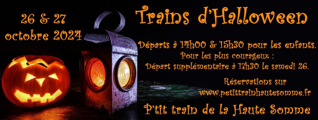 Trains d'Halloween