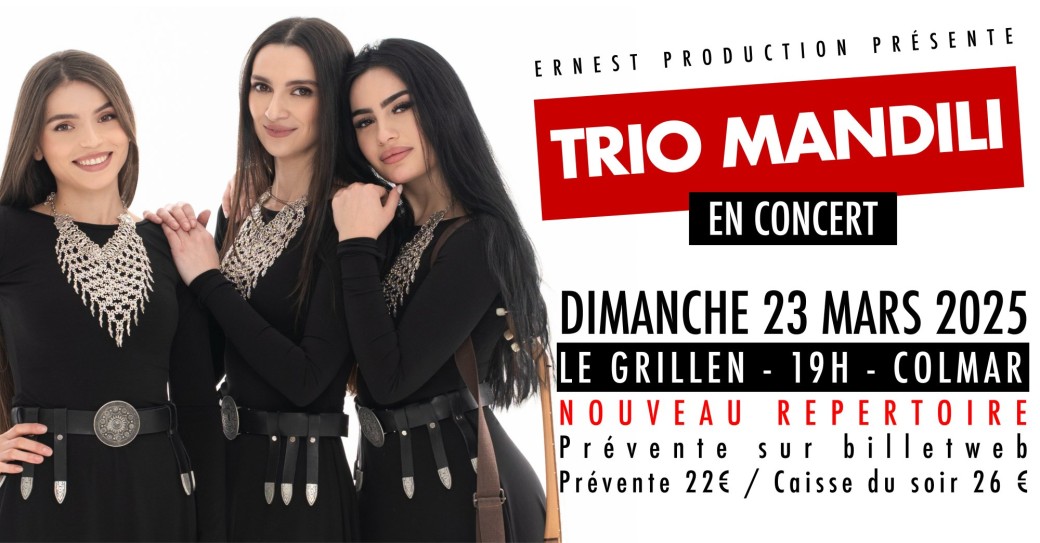 Trio Mandili au Grillen à Colmar