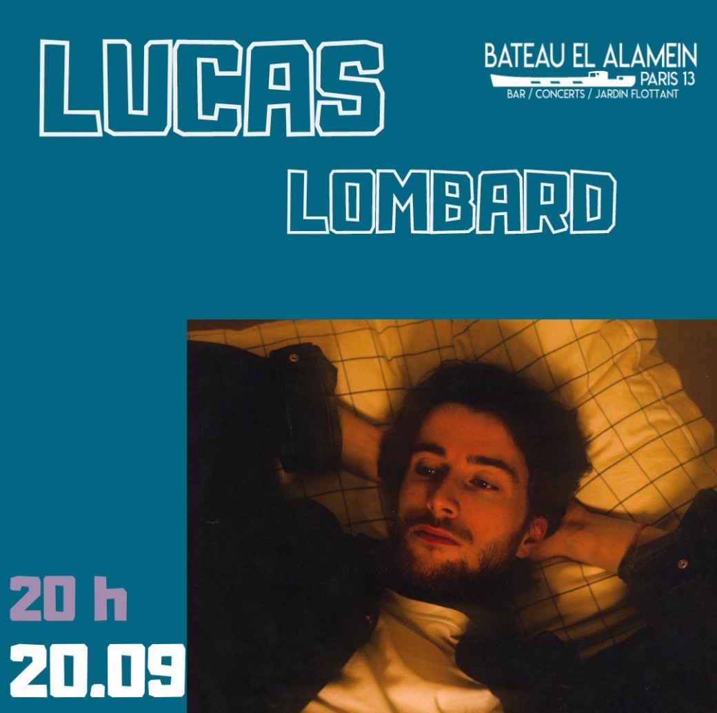 Ven. 20/09 LUCAS LOMBARD +  SAMUEL CAJAL