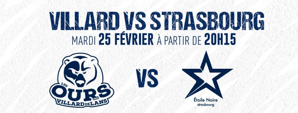 Villard VS Strasbourg - 28e journée