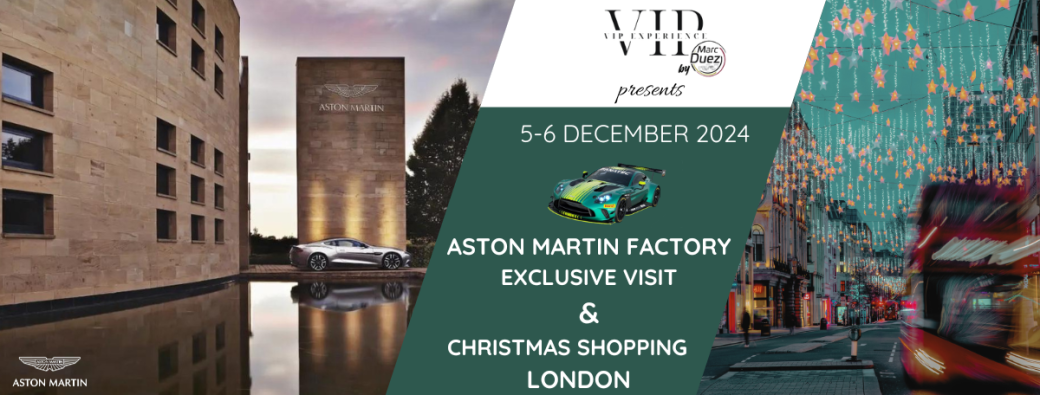 VIP Experience - Aston Martin factory & Christmas London