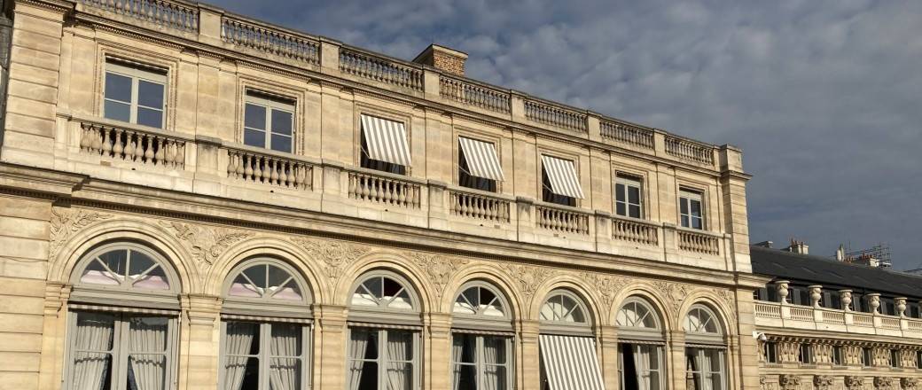 Visite du Conseil Constitutionnel dans le Palais-Royal