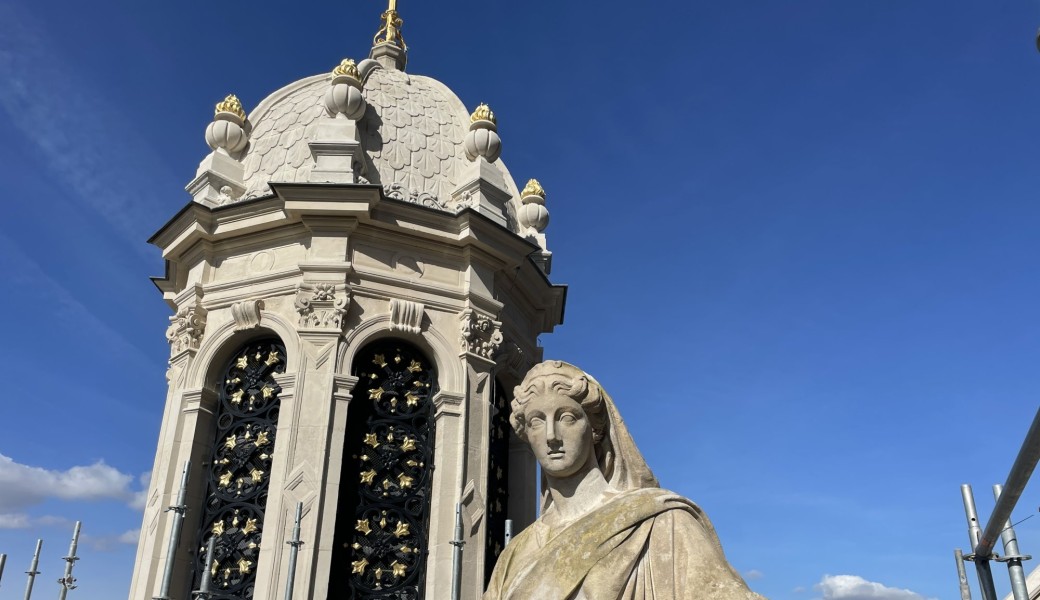 Visite exceptionnelle du chantier de l'église de la Sainte-Trinité