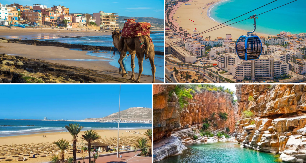 Voyage 6jrs/5 nuits à Agadir ✈️ Plage & découvertes | 20-25 septembre