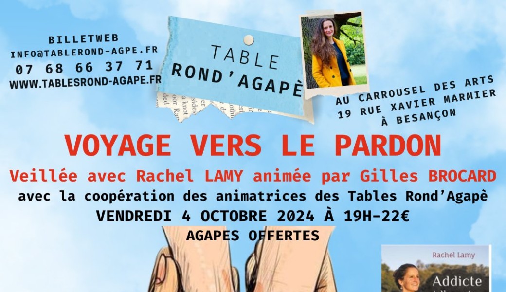 Voyage vers le Pardon avec Rachel Lamy