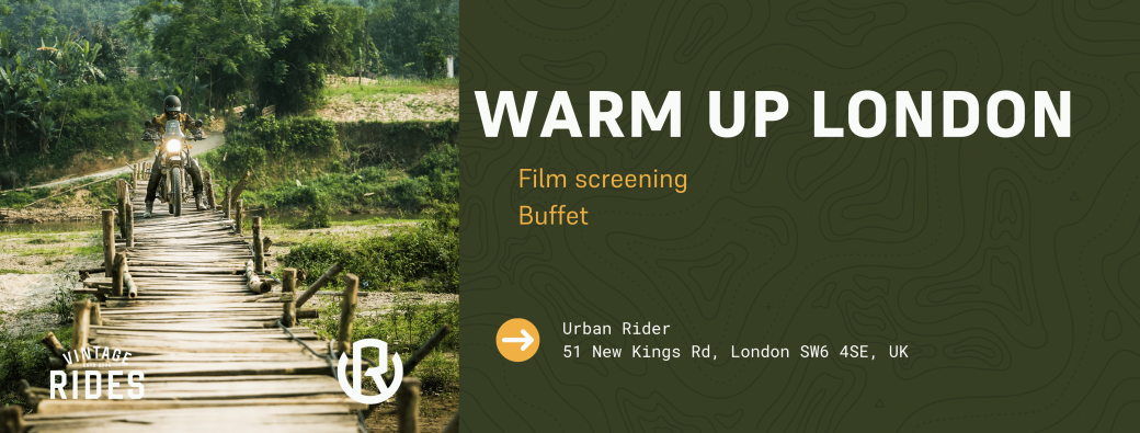 Warm Up London - Vintage Rides x Urban Rider