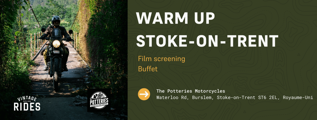 Warm Up London - Vintage Rides x The Potteries Motorcycles