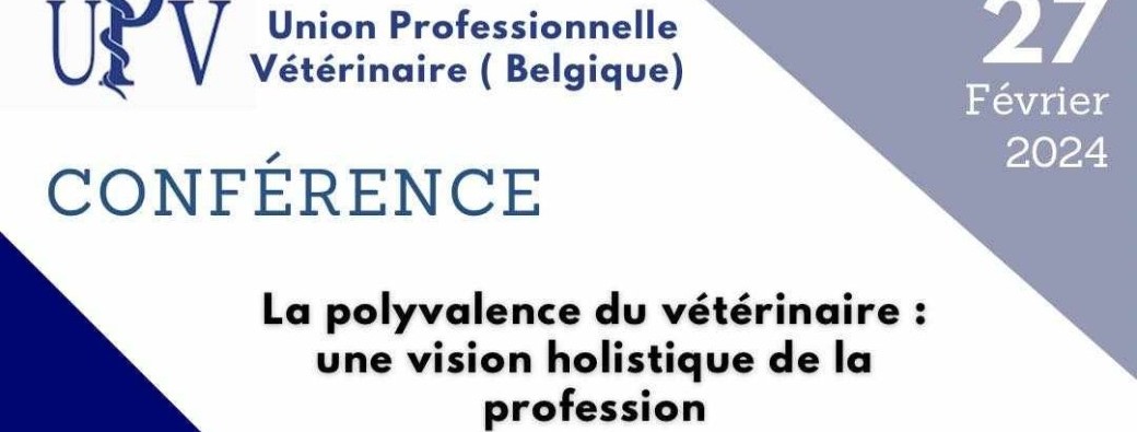 Webconférence : "La polyvalence du vétérinaire : une vision holistique de la profession"