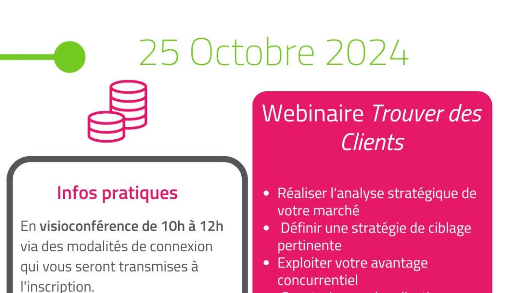 Webinaire Trouver des clients