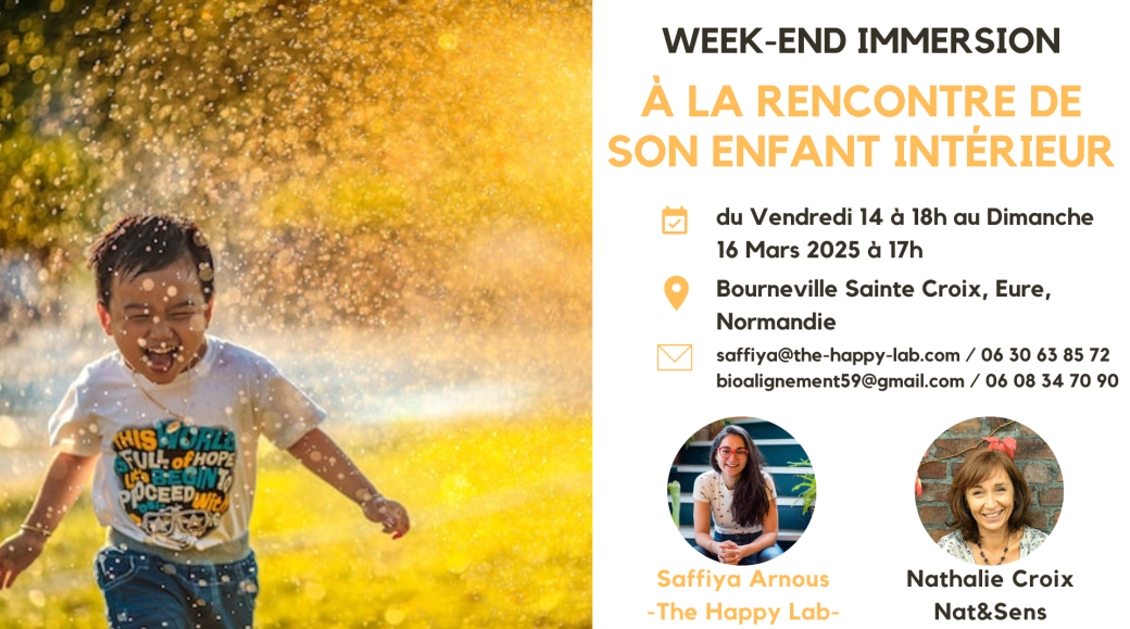 Week-end Immersion 'À la Rencontre de son Enfant Intérieur'