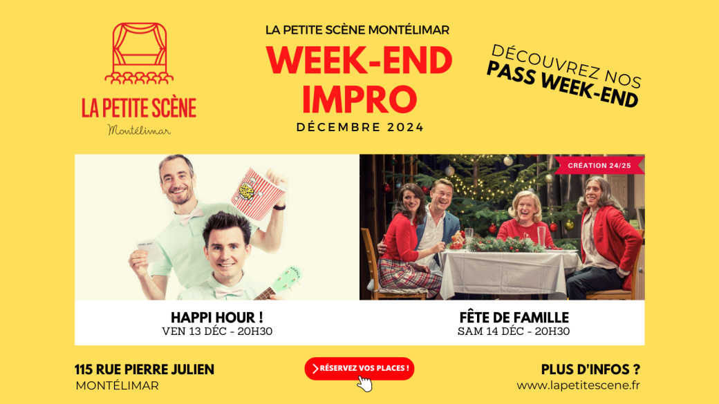 Week-end Impro Montélimar Décembre 2024