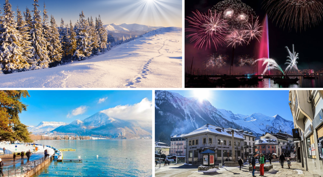 ✨ Weekend Nouvel An 2024 : montagne & réveillon à Genève ✨  BONUS : Annecy ✨ 3 jrs / 2 nuits