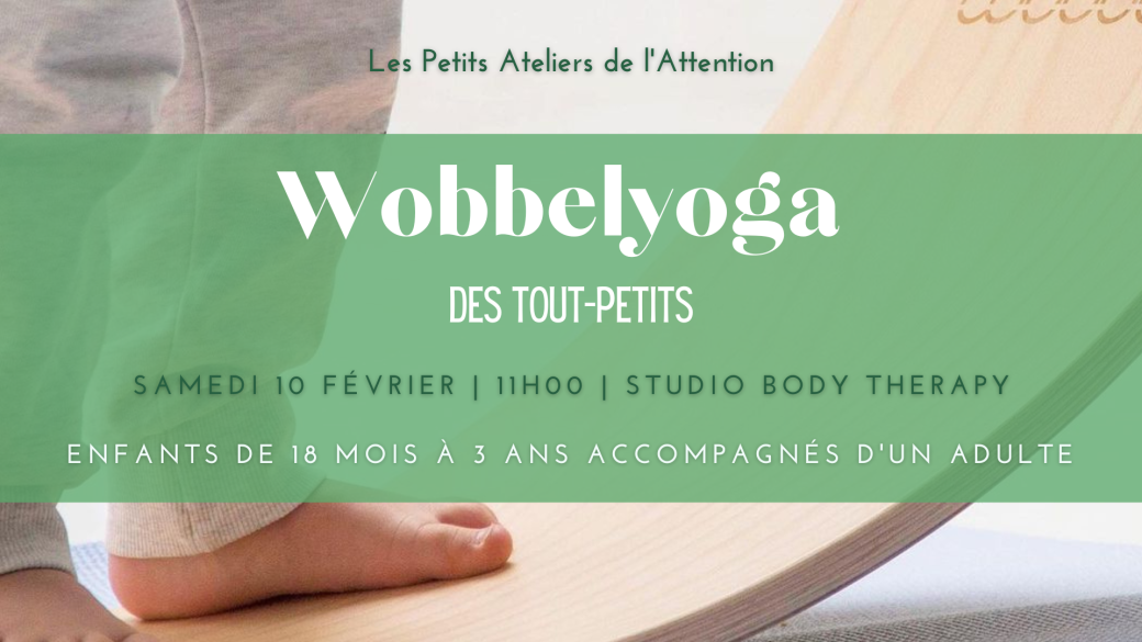 Wobbelyoga parent enfant