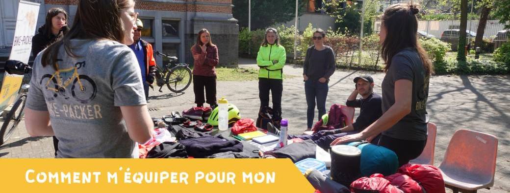 Workshop 'Comment m'équiper pour mon voyage à vélo?'