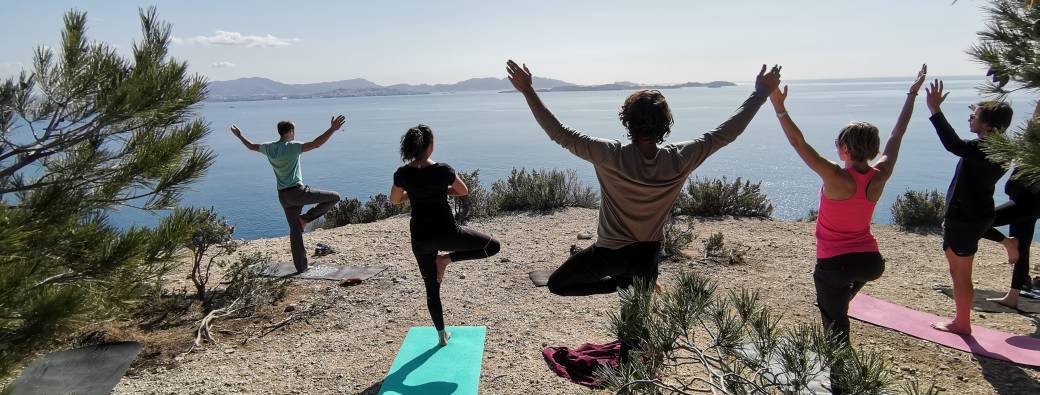 Yoga & Rando Parc National des Calanques 