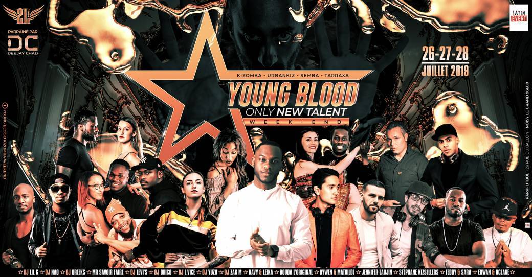 Young Blood Kizomba Weekend - 26.27.28 Juillet 2019