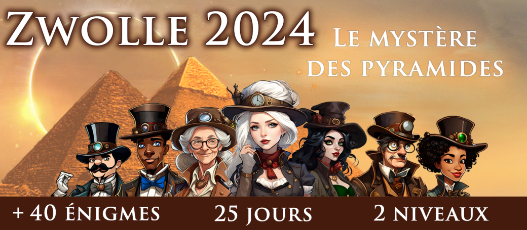 ZWOLLE 2024 - Les Mystérieuses Inventions du Professeur Zwolle