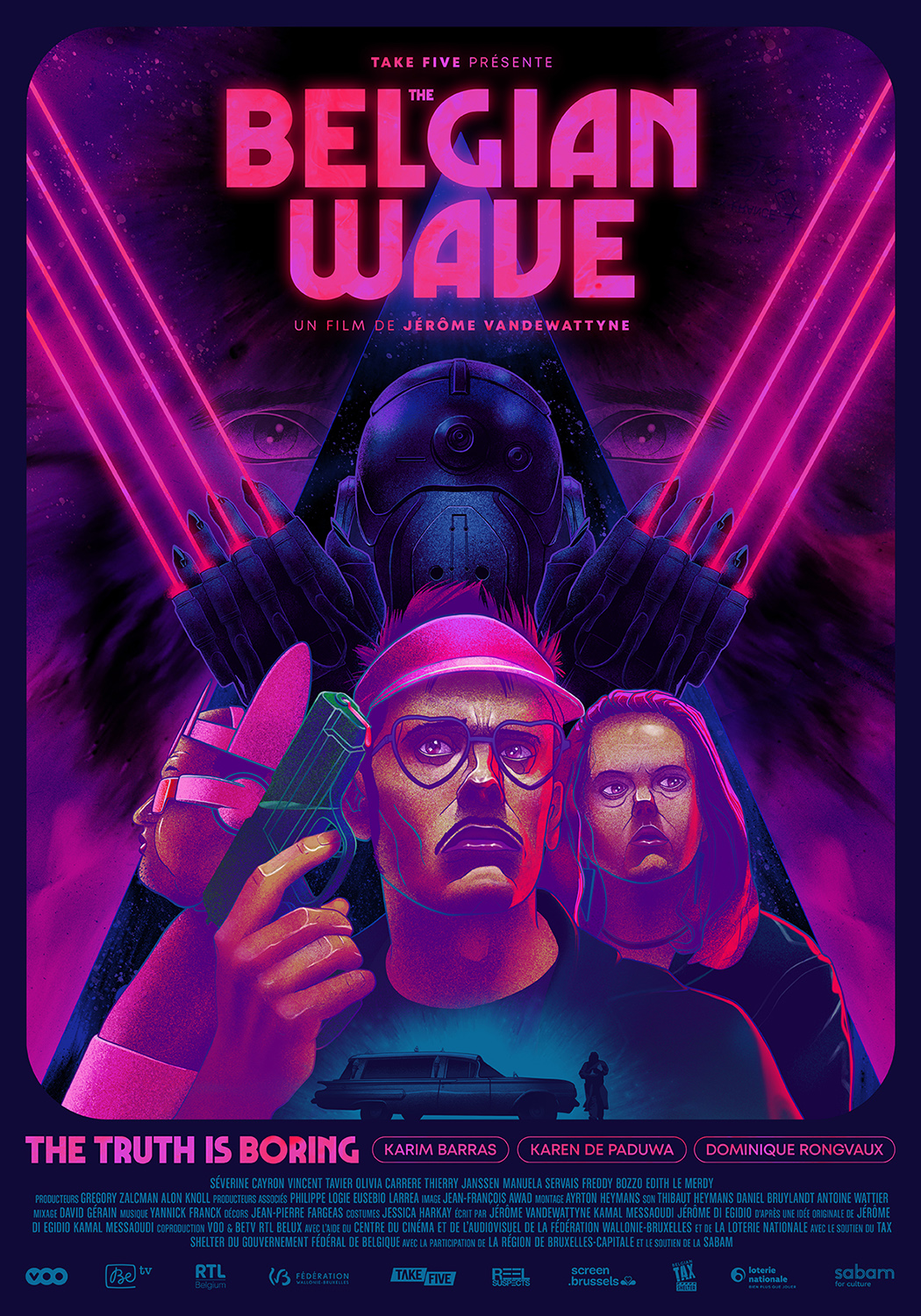 The Belgian Wave Poster