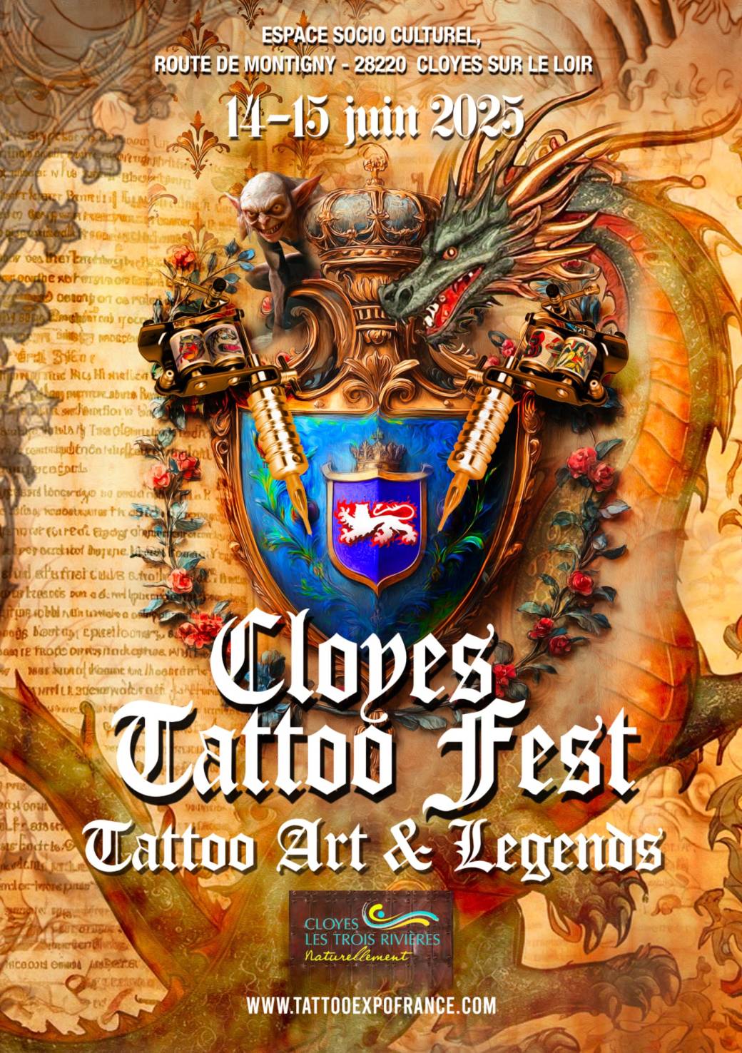 Tickets Cloyes Tattoo Expo 2025 Billetweb